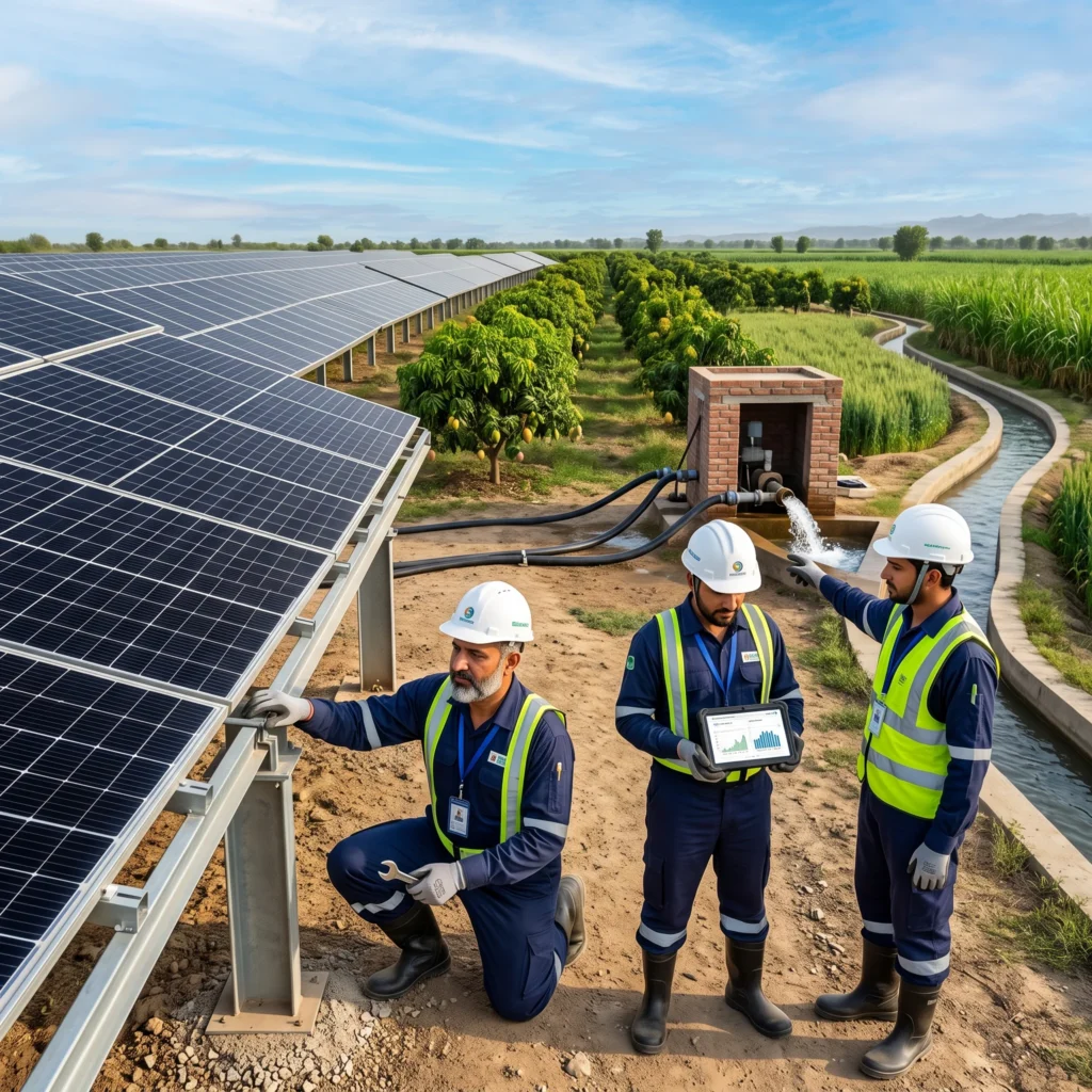 Agricultural Solar Power System