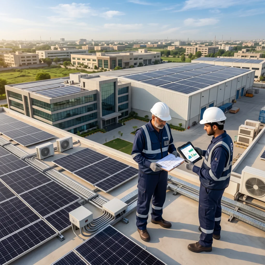 Commercial Solar Installation Pakistan
