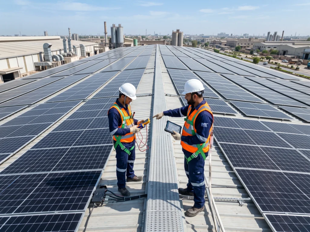 Industrial Solar System Inspection