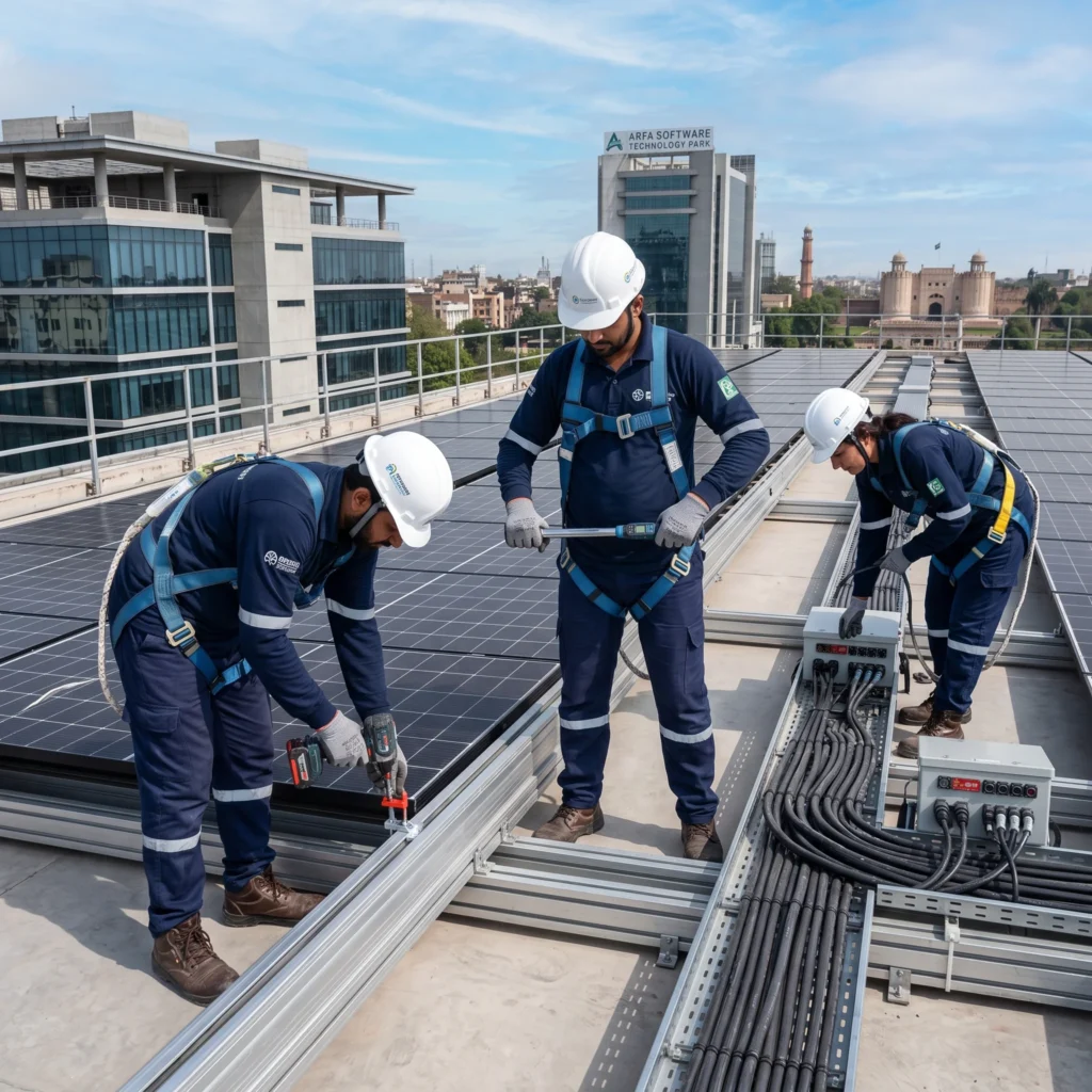 Commercial Solar Panel Installation
