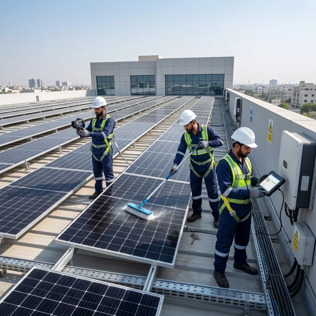 Commercial Solar System Maintenance