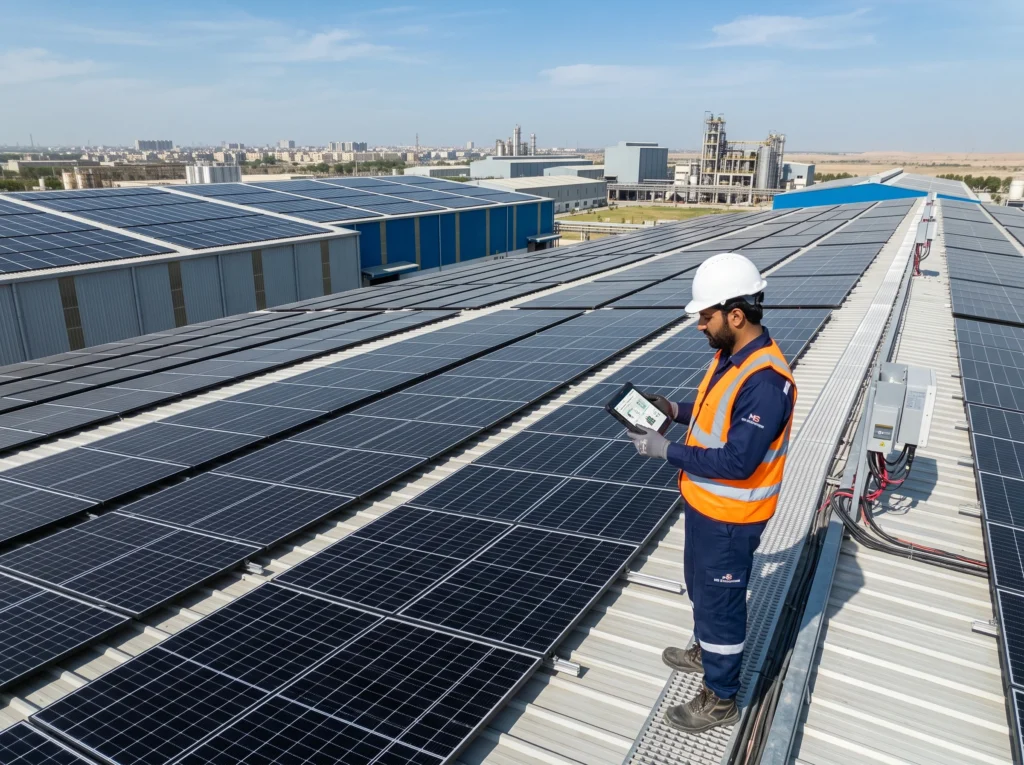 Industrial Rooftop Solar Project