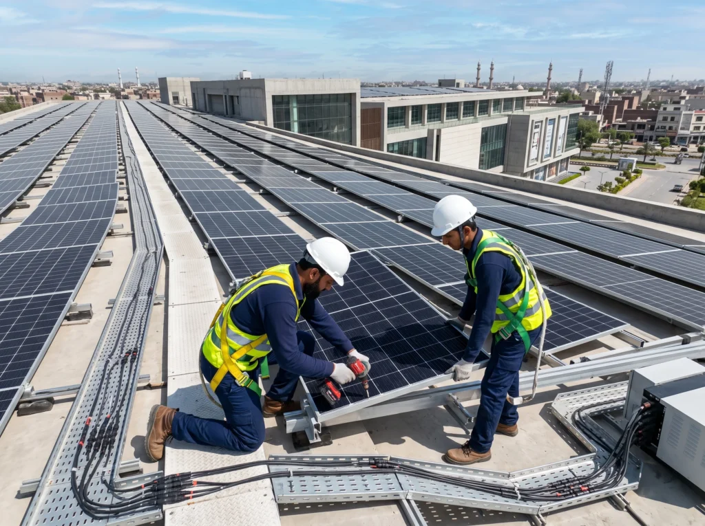 Commercial Solar Installation Faisalabad
