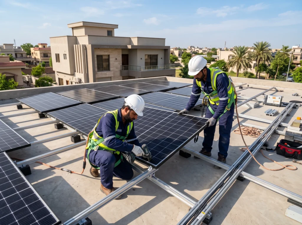 Residential Solar Panel Installation